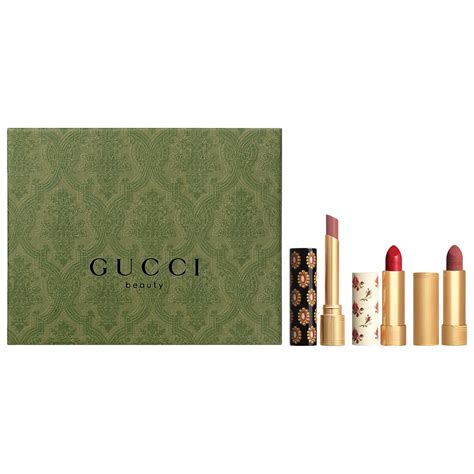 gucci lipstick trio set